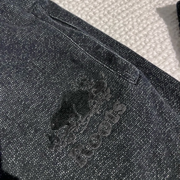 Black salt and pepper Roots sweatpants - Picture 3 of 6